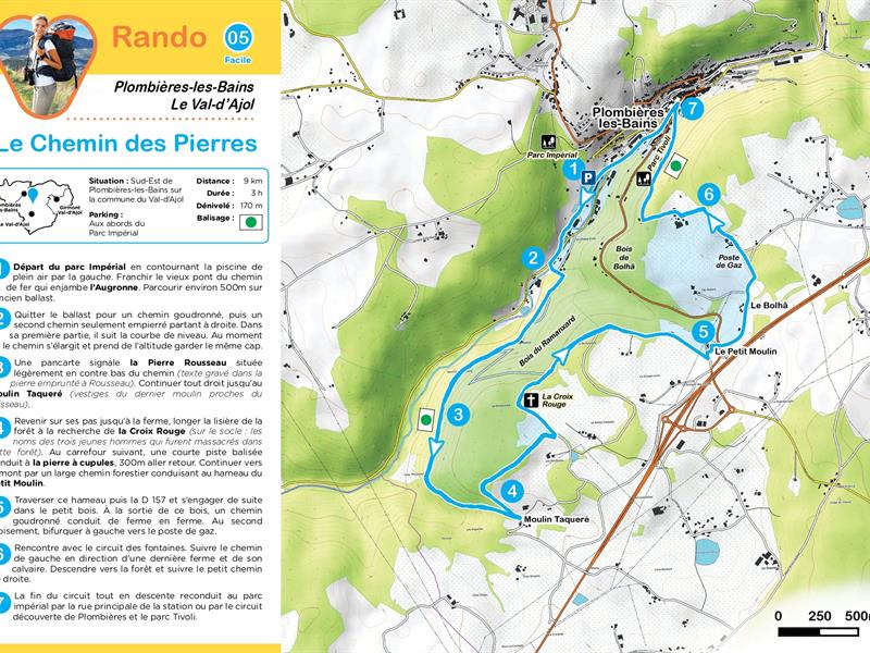 RANDONNÉE - LE CHEMIN DES PIERRES Plombières-les-Bains Grand Est