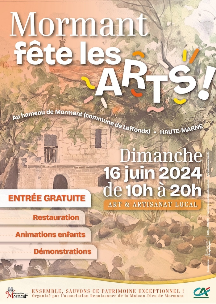 Mormant fête les arts 2024 Abbaye de Mormant Leffonds