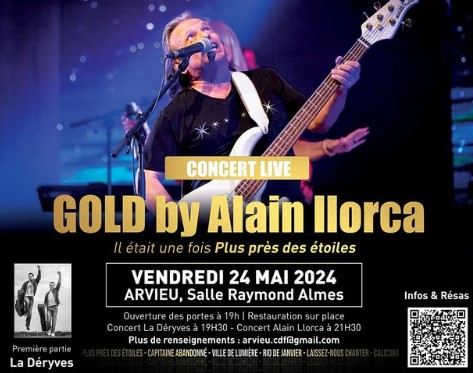 CONCERT Live "GOLD par Alain Llorca"