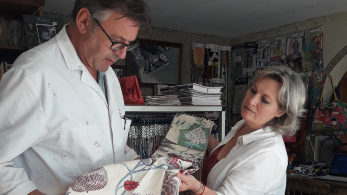 A la découverte des arts tapissiers ! ATELIER MAISON AUTIN AUPPEGARD Auppegard