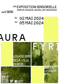 Aura Firy - Exposition sensorielle par Vsens Ateliers de la Ville en Bois