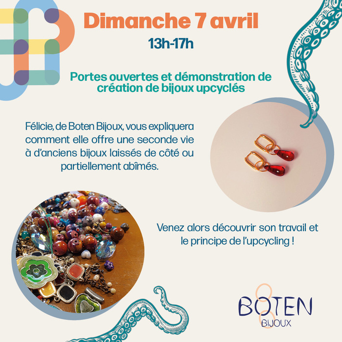 Journées Européennes des Métiers d'art : Boten Bijoux Ateliers Octopodes Chambéry