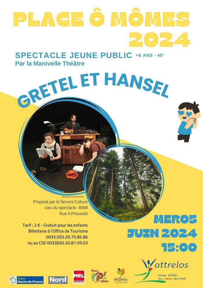 Gretel et Hansel par La Manivelle Théâtre Boîte À Musiques Wattrelos