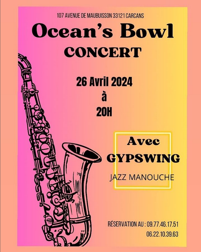 Gypswing en concert de Jazz Manouche