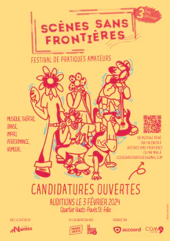 scènes sans frontières Centre socioculturel Hauts-Pavés/Saint-Félix