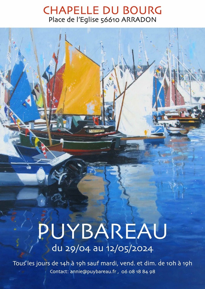 Puybareau: peintures récentes Chapelle du Bourg Arradon