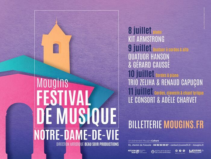 Festival de musique Notre-Dame-de-Vie Chapelle Notre-Dame-de-Vie Mougins