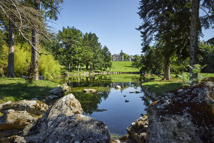 Balade à la découverte du parc de Sibra Château de Sibra Lagarde