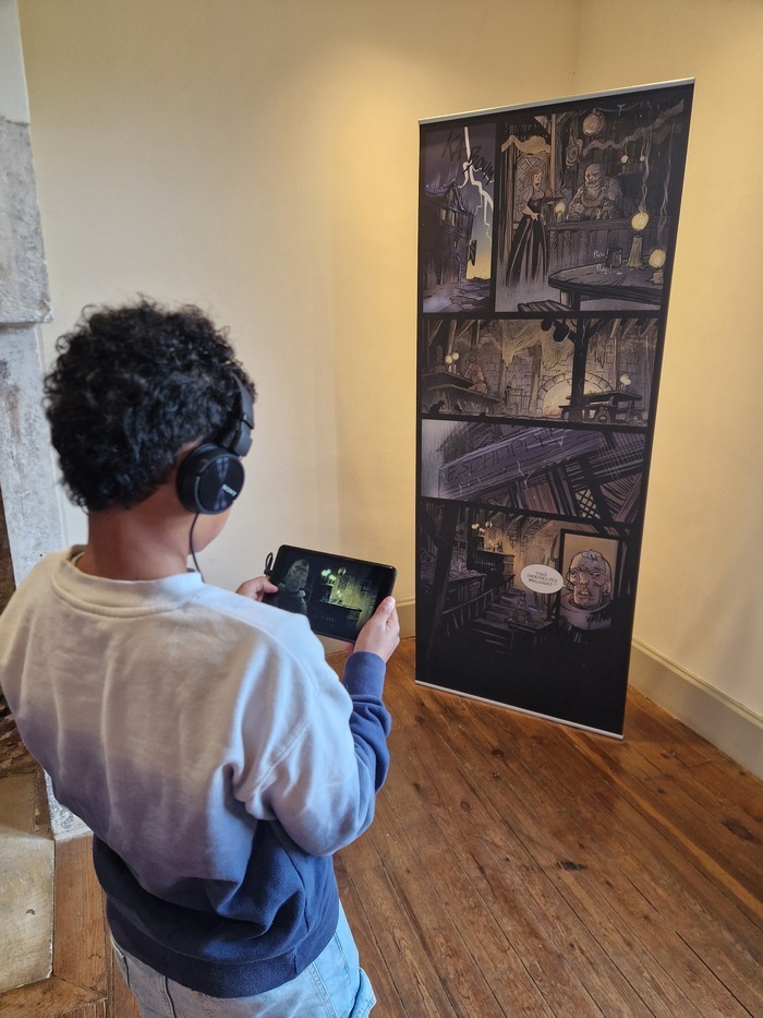 Exposition interactive Lux In Tenebris Château des Doyens