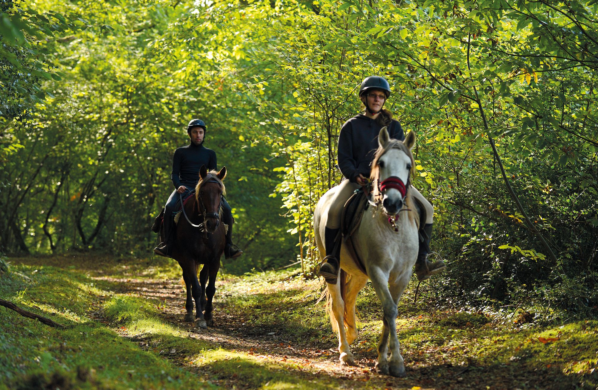 Larreule : les Bénédictins à cheval Larreule Nouvelle-Aquitaine