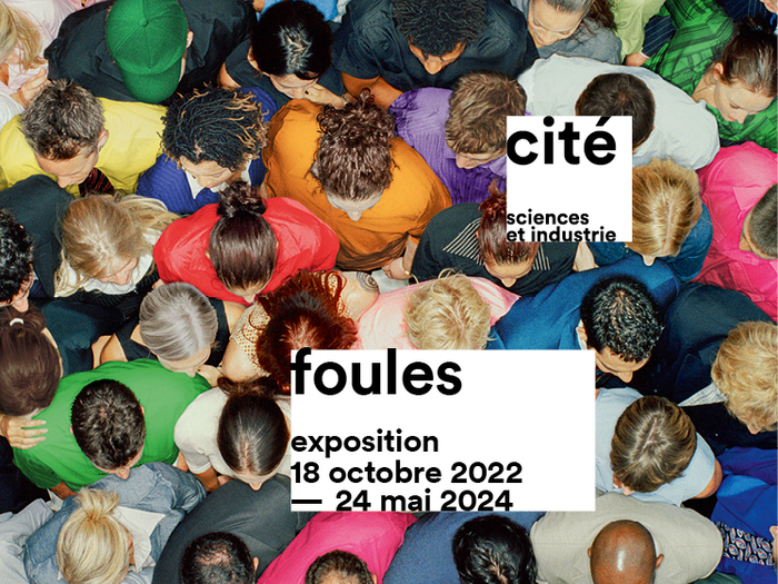 Foules en visite libre Cité des sciences et de l'industrie Paris
