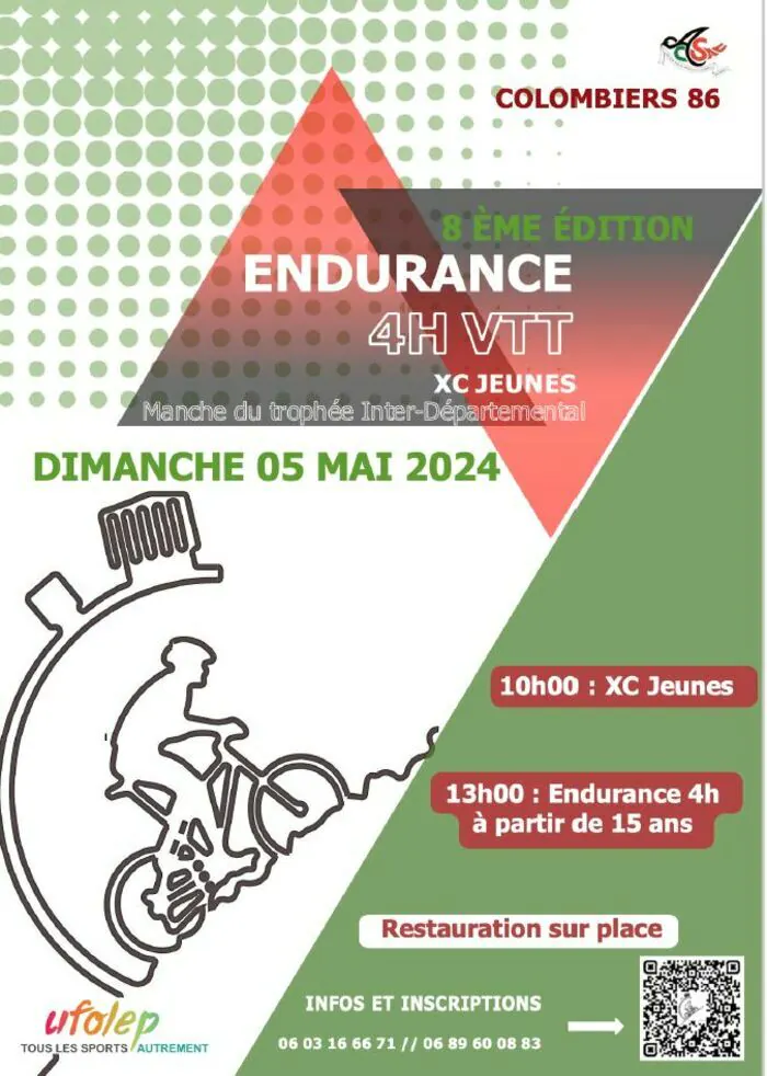 8 ème édition Endurance 4h VTT et XC Jeune
