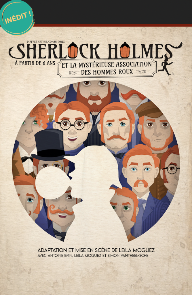 Théâtre pour enfant Sherlock Holmes et la mystérieuse association des hommes roux