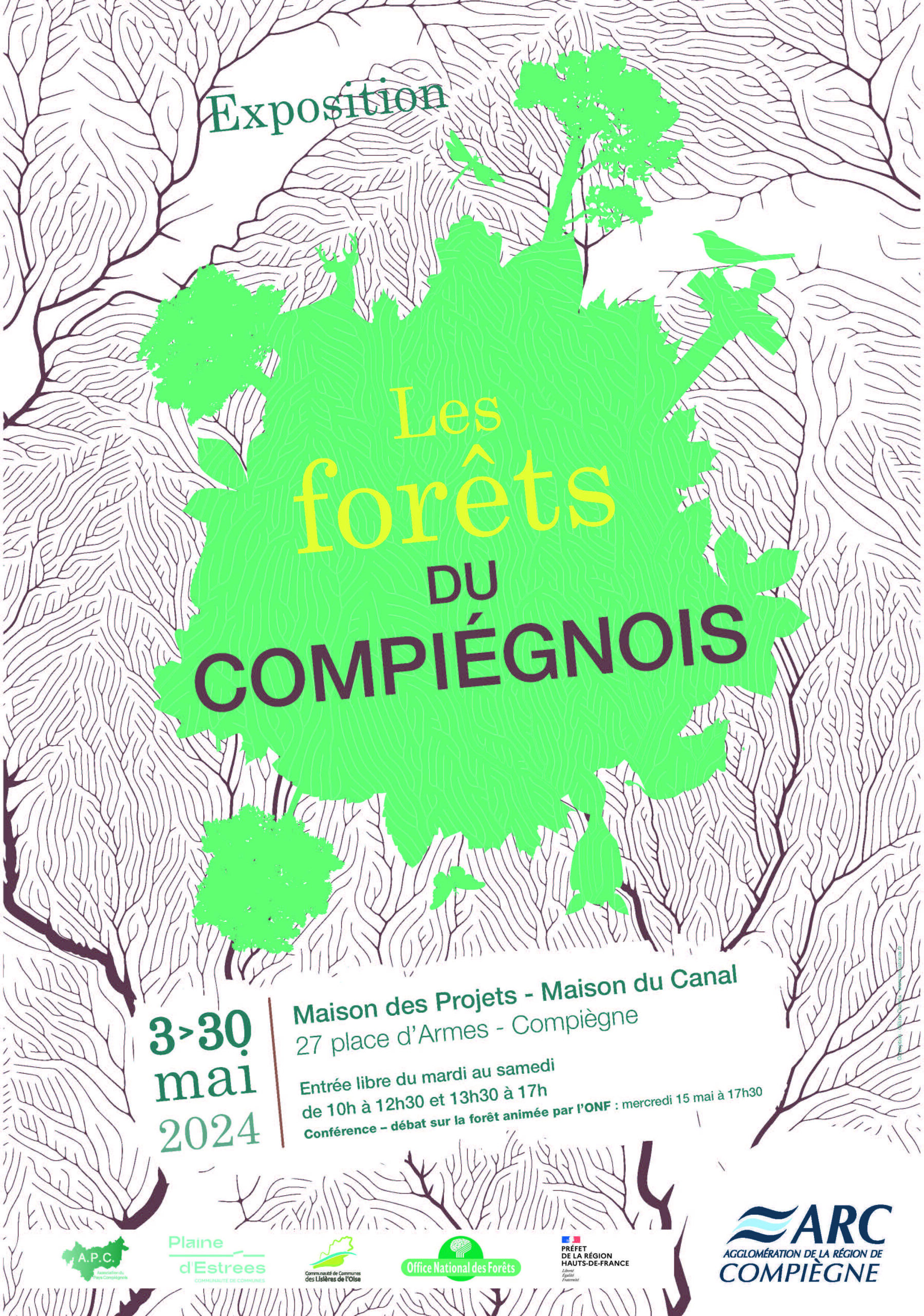 Conférence-débat Les forêts du Compiégnois
