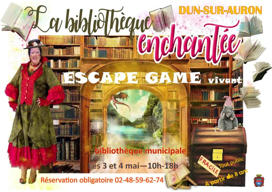 Escape Game la bibliothèque enchantée