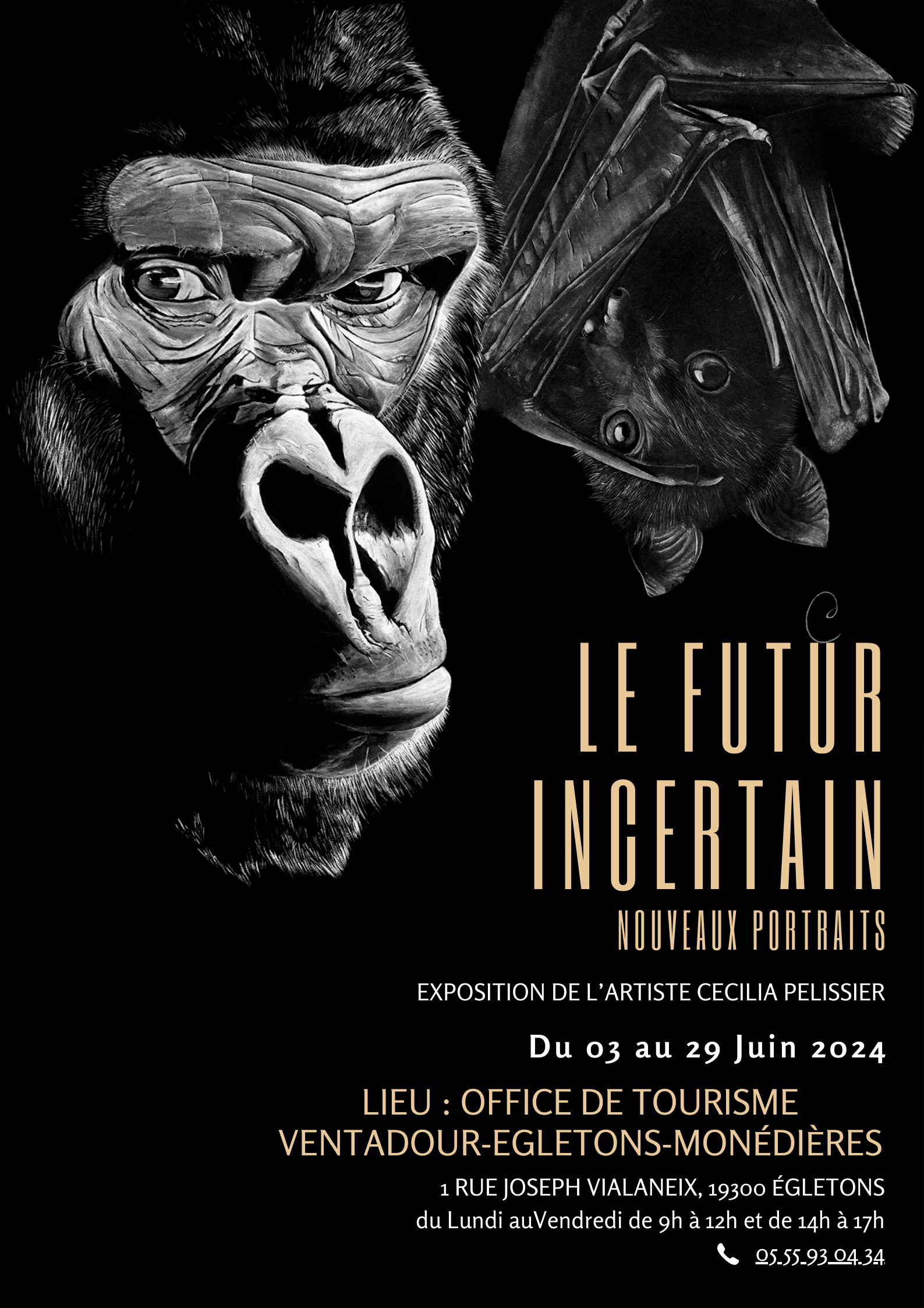 Exposition Cécilia Pélissier "Le futur incertain"
