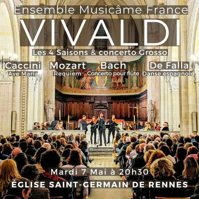 Concert à Rennes : Les 4 Saisons de Vivaldi