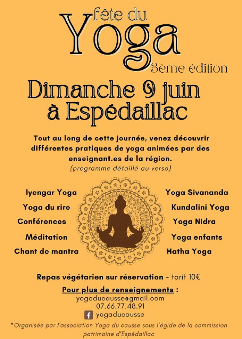 Fête du Yoga à Espédaillac