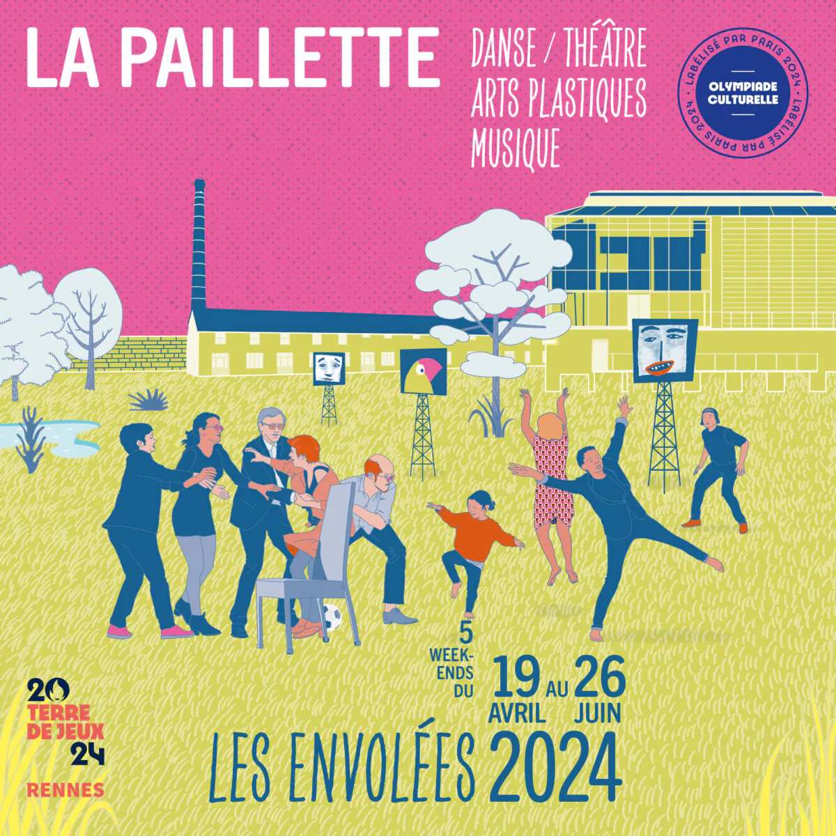 Visuel Les Envolées 2024 