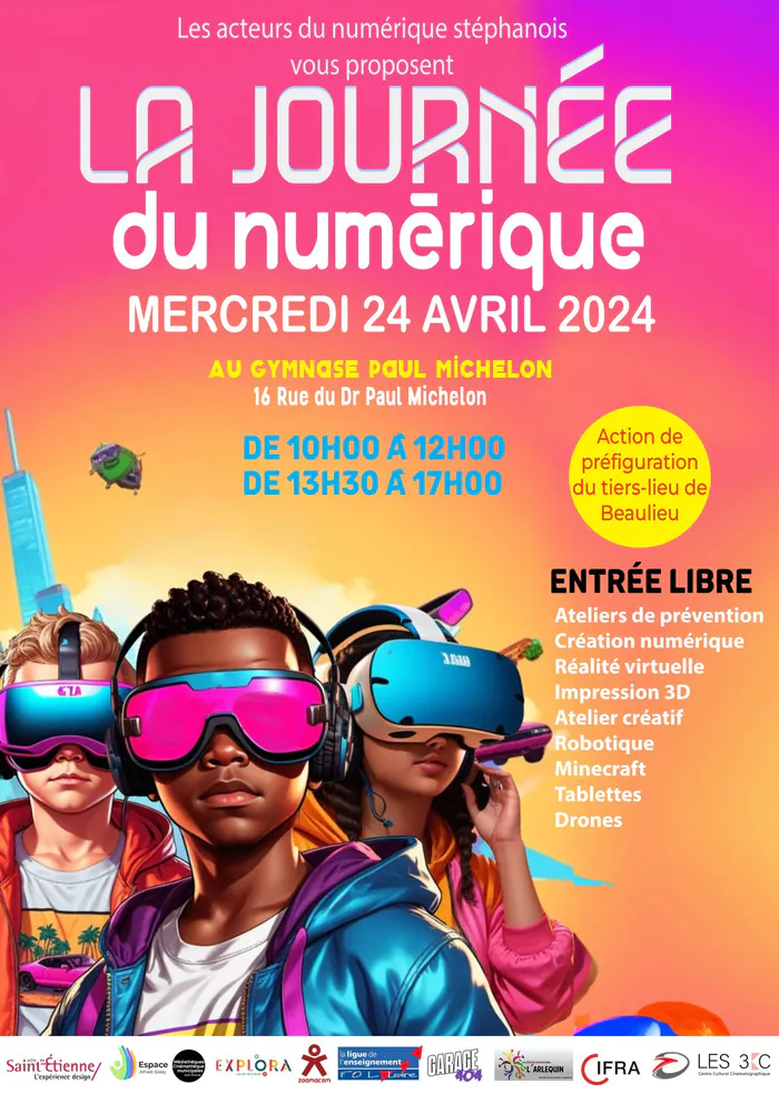 La Journée du Numérique Gymnase Paul Michelon Saint-Étienne
