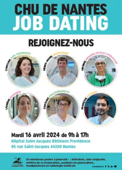 Job dating soignants - CHU de Nantes Hôpital St-Jacques