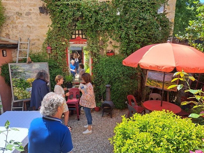 Exposition "Crescend'Eau" Jardin de la Maison Rose Wallerand Auvers-sur-Oise