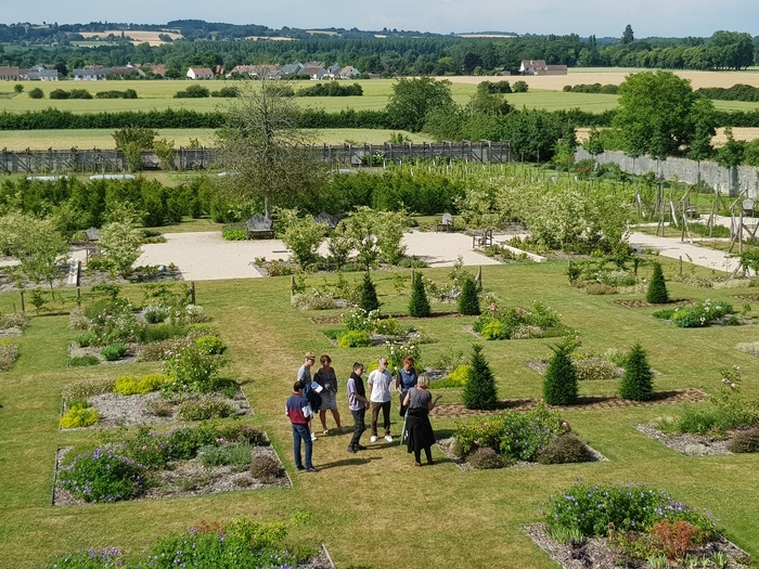 Visite guidée des jardins Jardins du Manoir de la Possonnière Vallée-de-Ronsard