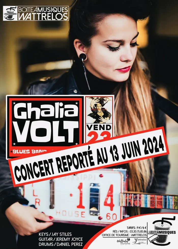 Ghalia Volt Band La Boîte à Musiques Wattrelos