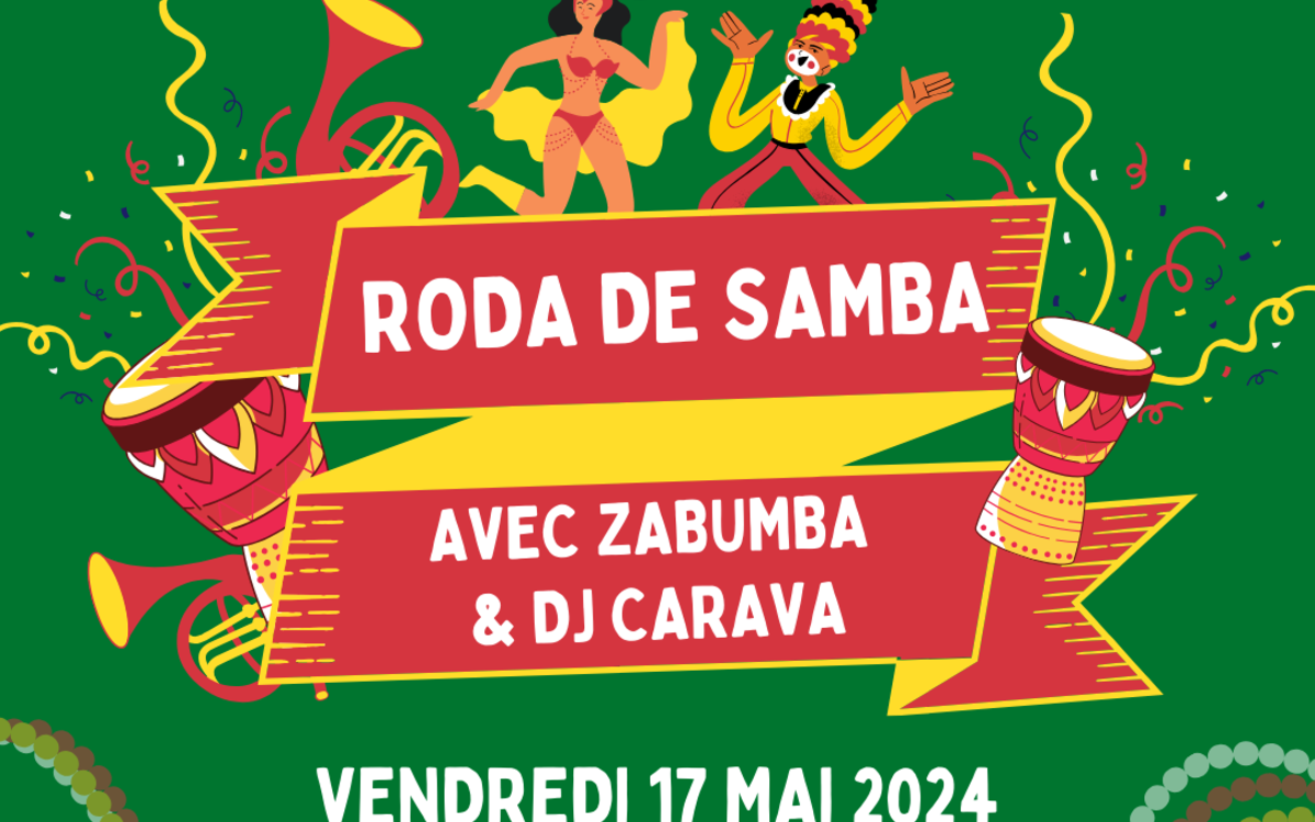 RODA DE SAMBA ZABUMBA + DJ ÇARAVÁ La Marbrerie Montreuil