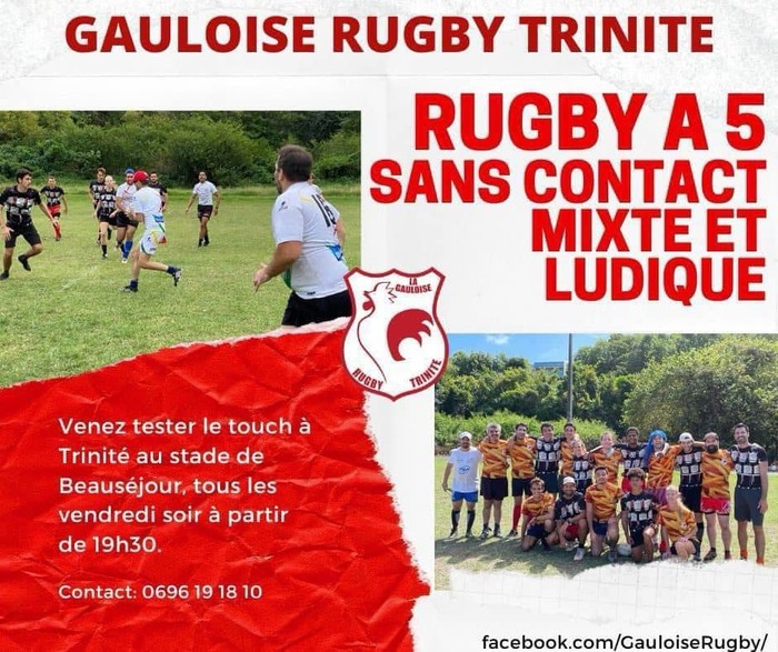 RUGBY A 5 SANS CONTACT