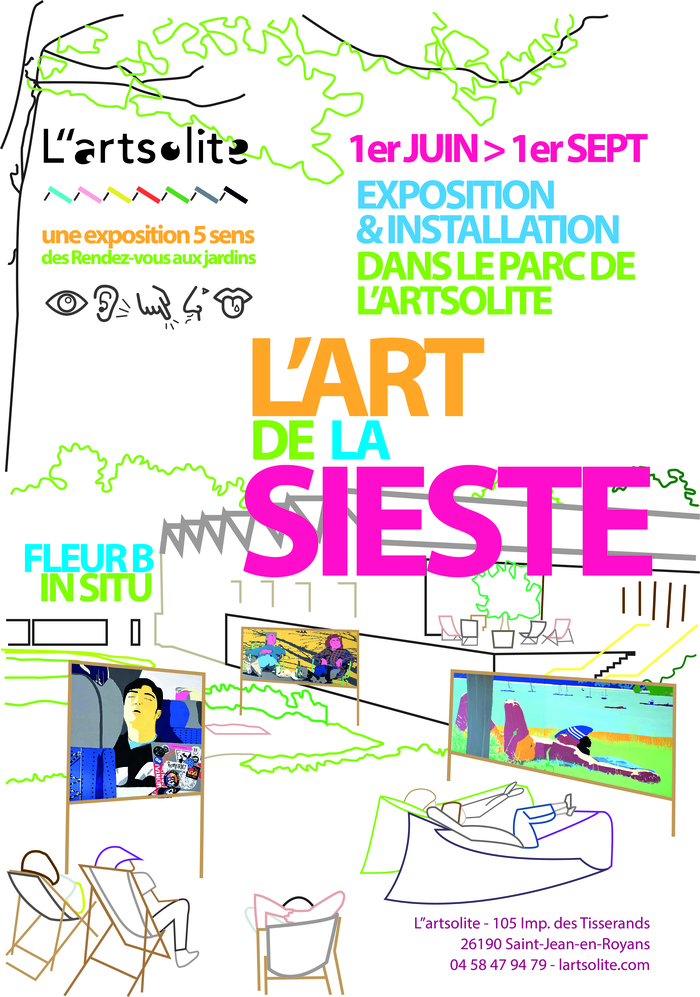Vernissage de l'exposition L'art de la sieste L'artsolite Saint-Jean-en-Royans