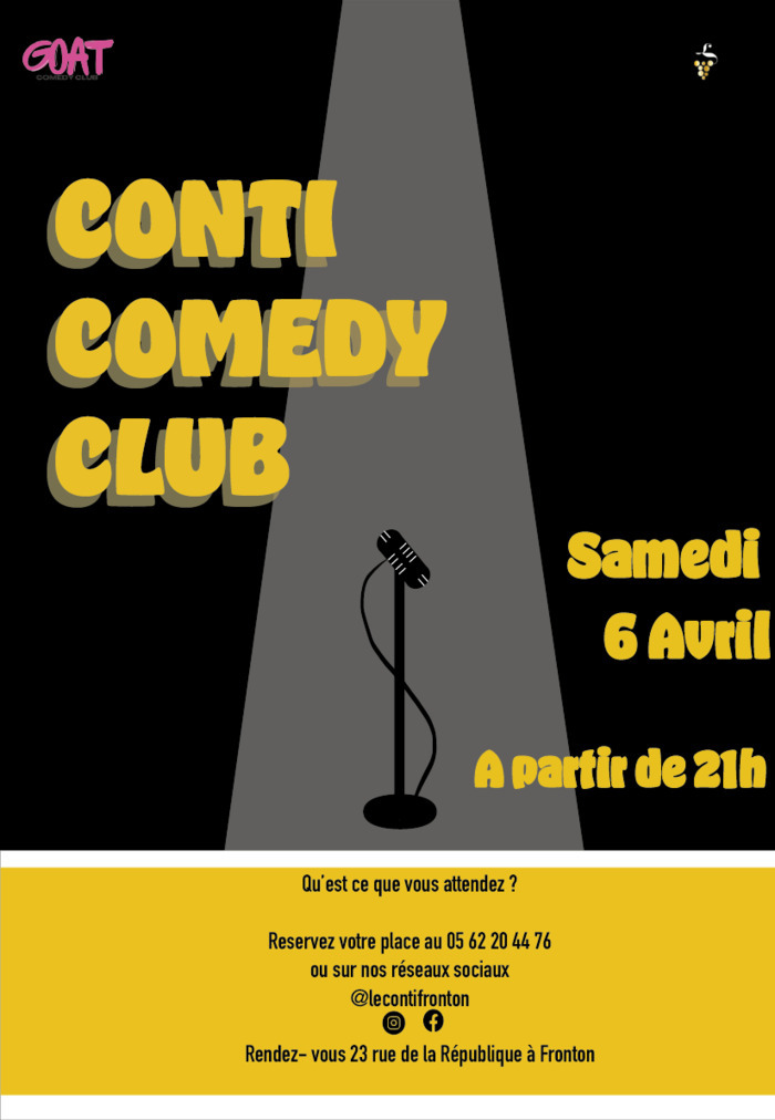 Conti Comedy Club Le Conti Fronton Fronton