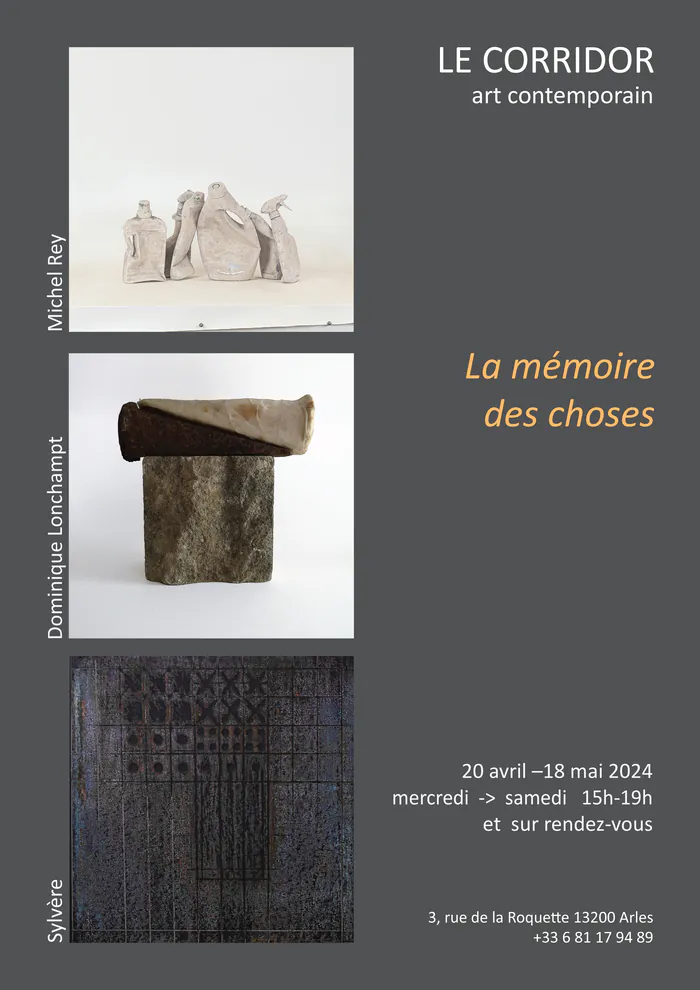 La mémoire des choses Le corridor- art contemporain Arles