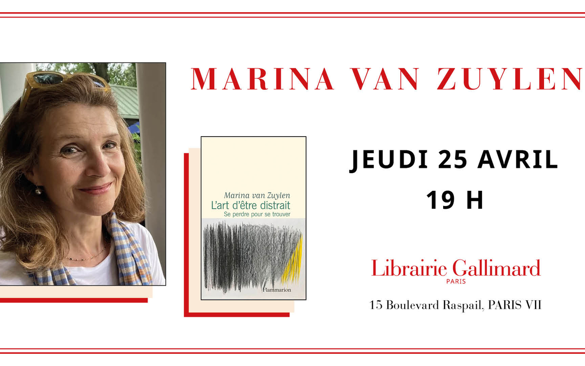 Soirée philosophie avec Marina Van Zuylen à la Librairie Gallimard Librairie Gallimard Paris