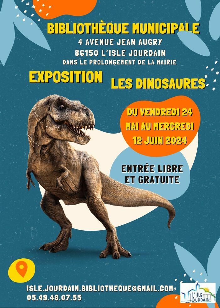 Exposition Les Dinosaures prêtée par la B.D.V. 86