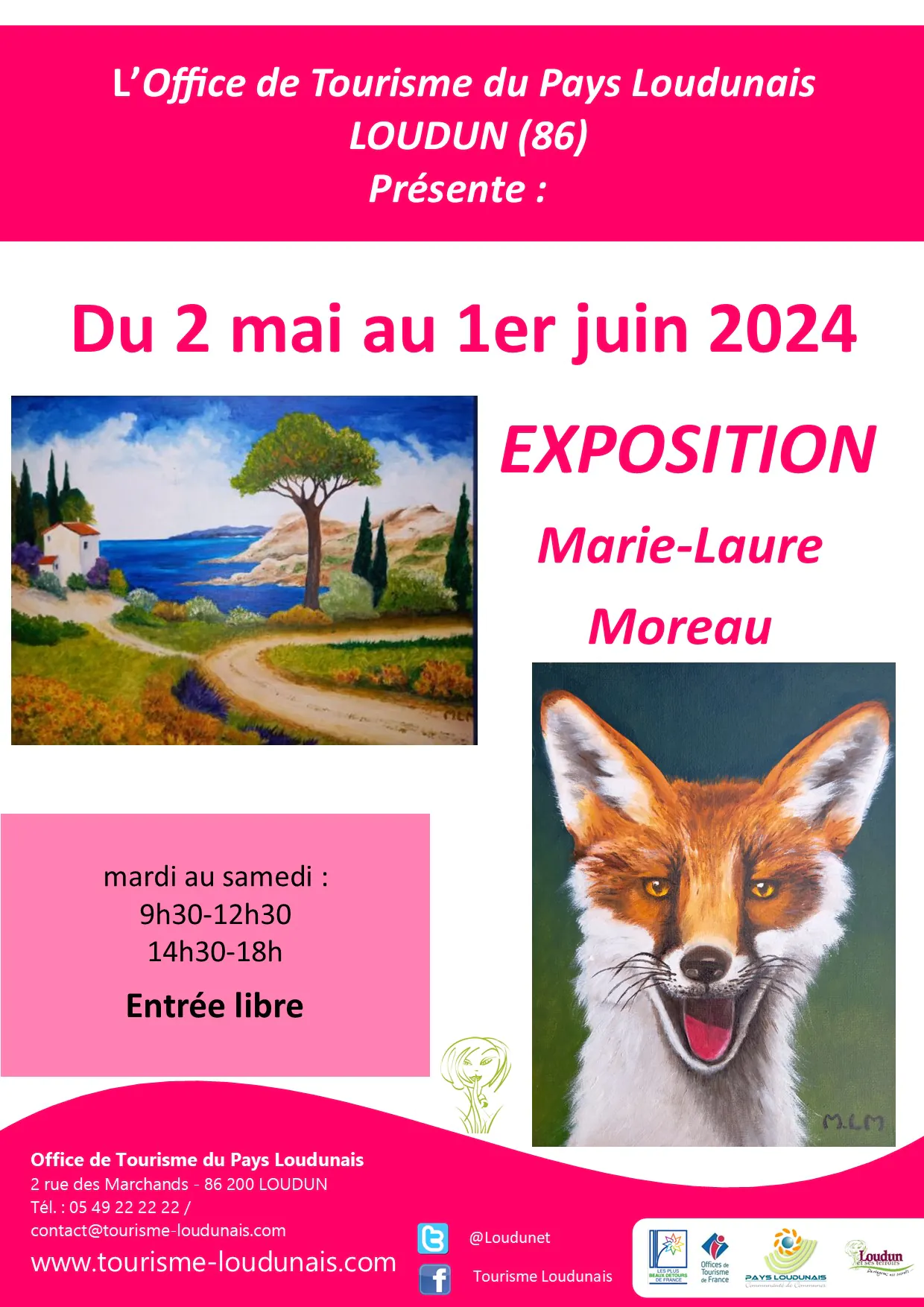 Exposition de Marie-Laure Moreau