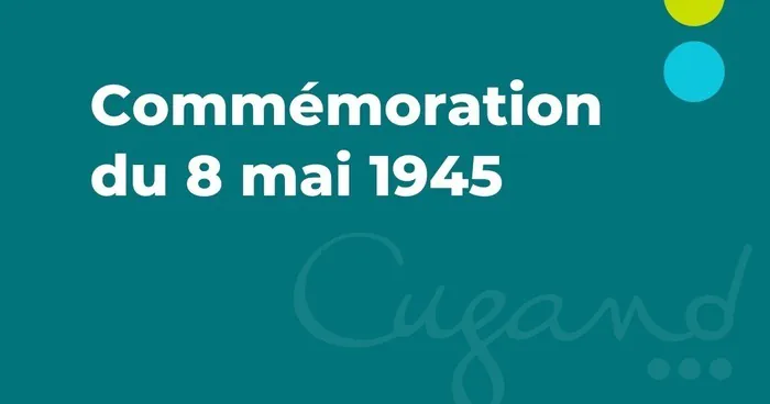 Commémoration du 79ème anniversaire du 8 mai 1945 - Cugand Mairie Cugand