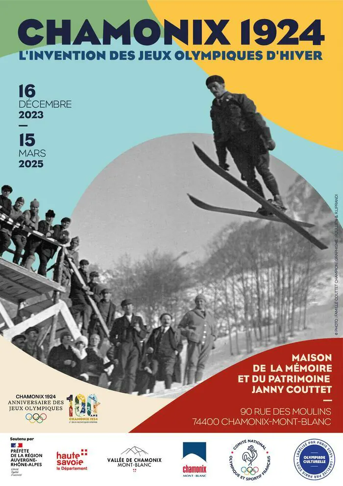 Chamonix 1924 : l'invention des Jeux Olympiques d'hiver Maison de la mémoire et du patrimoine Chamonix-Mont-Blanc