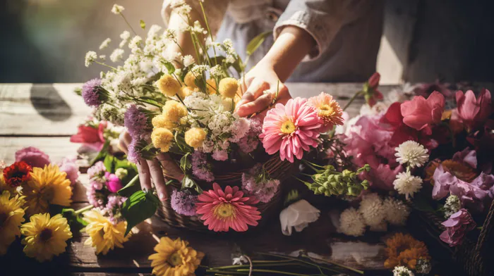 Atelier d’art floral Maison du lien social Cornebarrieu