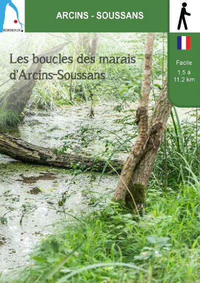 Les boucles des marais d'Arcins-Soussans Soussans Nouvelle-Aquitaine