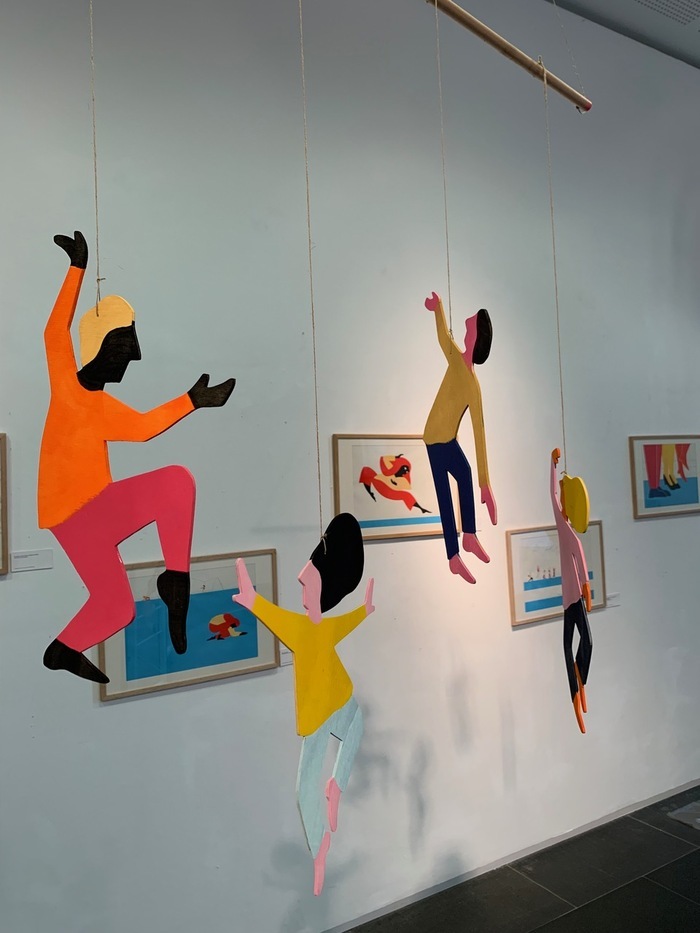 Exposition « La danse de Doris » de Marie Poirier Médiathèque du Pont des arts Cesson-Sévigné