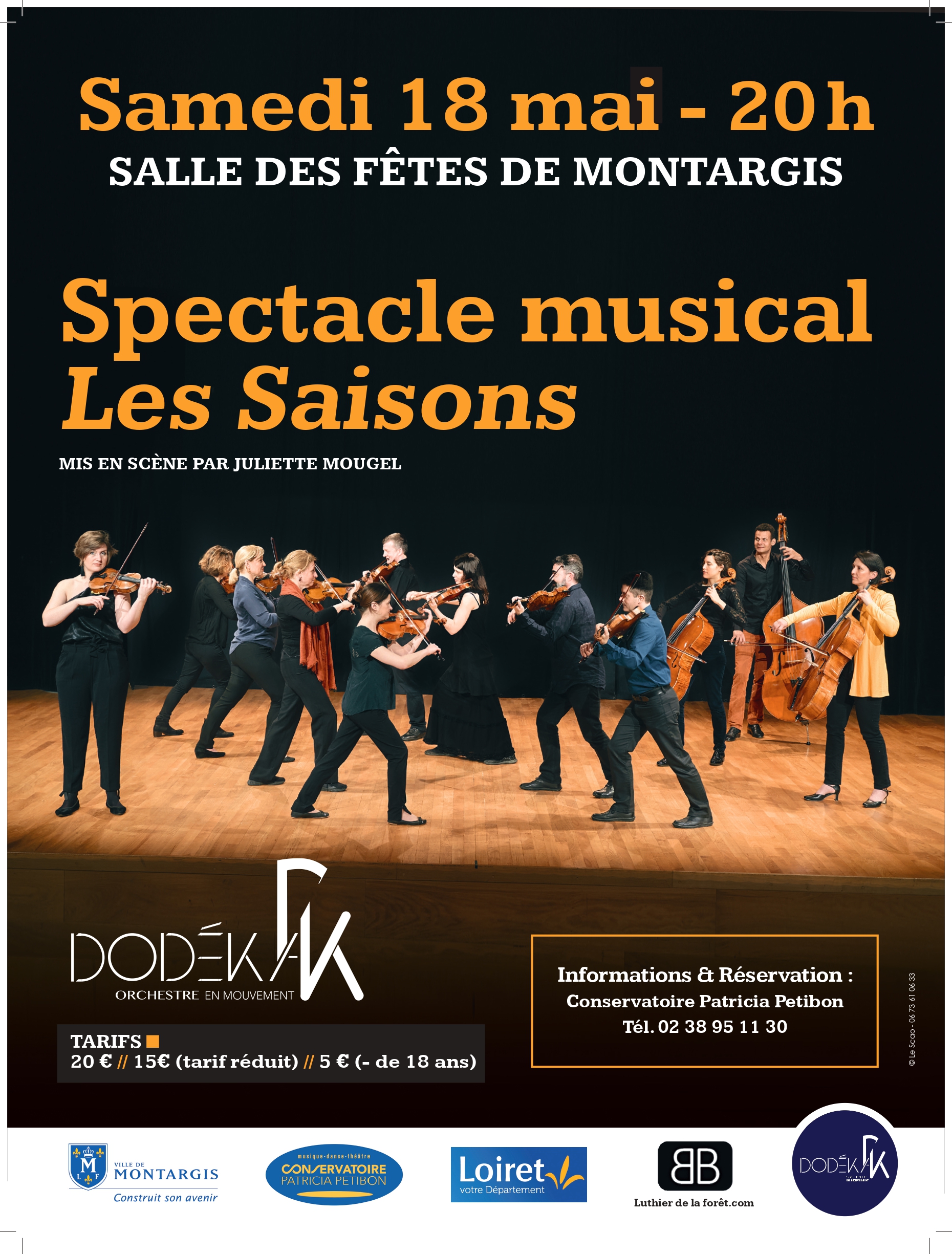 Spectacle musical Les Saisons
