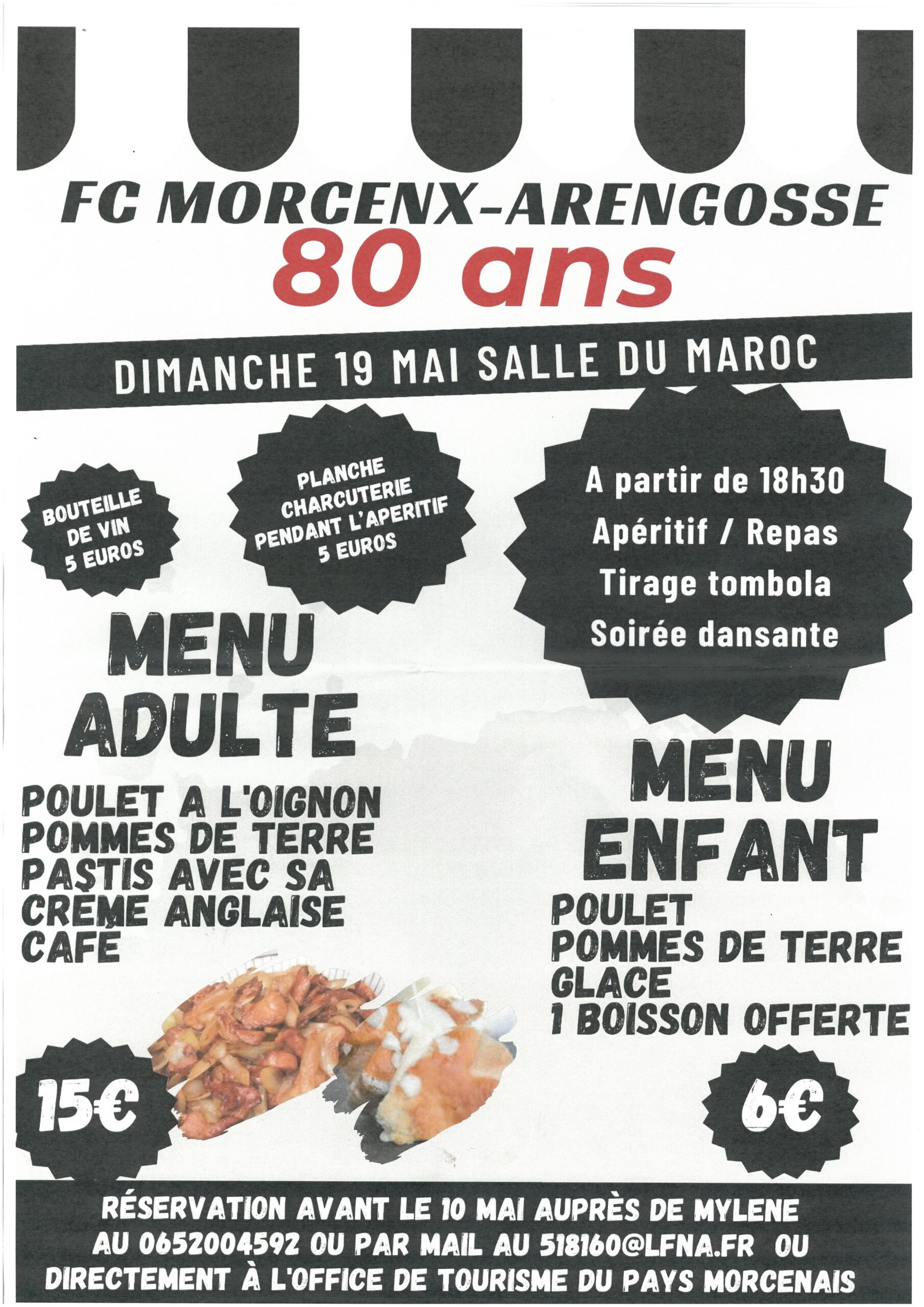 FC Morcenx- Arengosse 80 ans