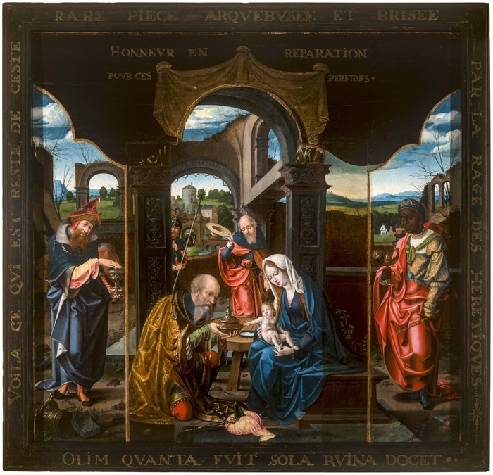 Visite flash : L’Adoration des mages de Jan Van Dornicke Musée des Beaux-Arts de Chambéry Chambéry
