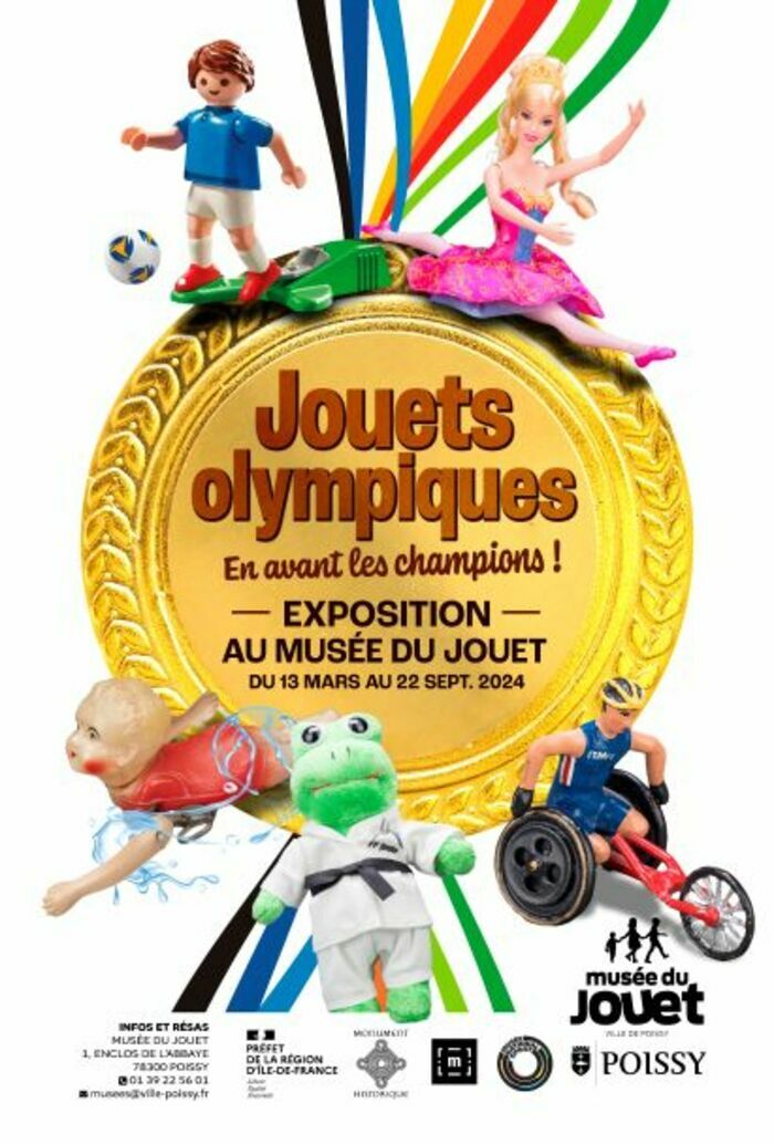 Visite de l'exposition "Jouets Olympiques" Musée du Jouet Poissy