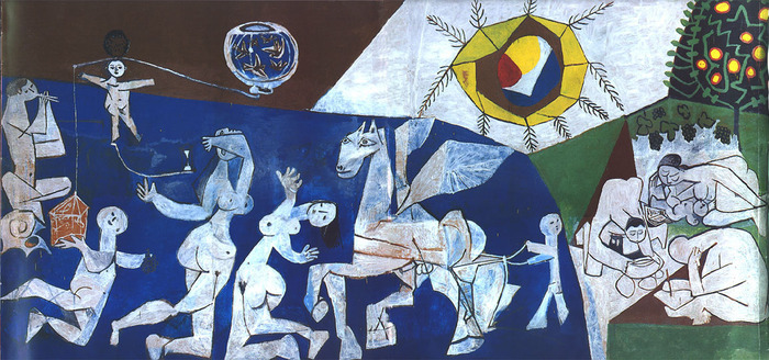 Visites à la torche de La Guerre et la Paix de Pablo Picasso Musée Magnelli - musée de la Céramique Vallauris