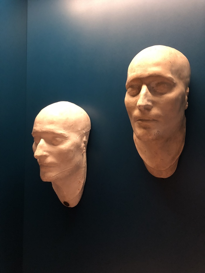 Visite flash "Les Masques mortuaires de Napoléon 1er" Musée napoléon Brienne-le-Château