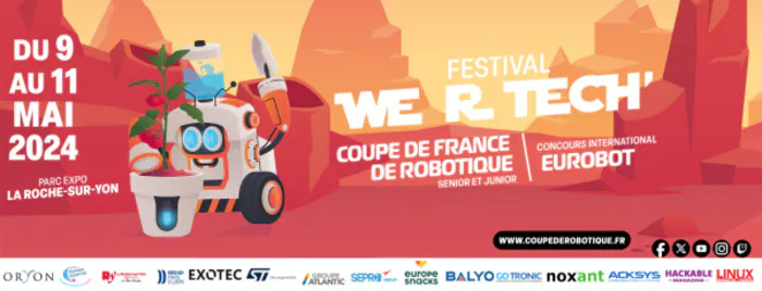 Coupe de France de Robotique Parc des expositions - Les Oudairies La Roche-sur-Yon