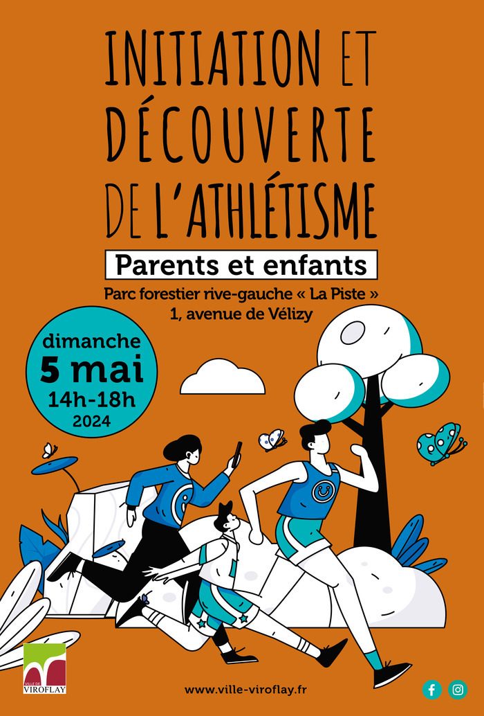 Initiation à l'athlétisme parents/enfants Parc forestier Rive-Gauche « La Piste » Viroflay