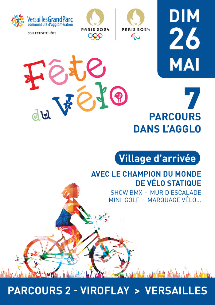 Fête du vélo Parc forestier Rive-Gauche « La Piste » Viroflay